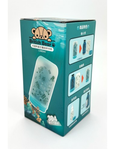 英國熊真空魔術杯中杯-1360ml