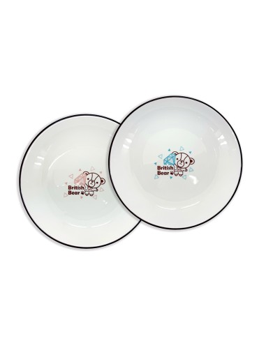 英國熊鑽(尚賺)深盤8吋-2入