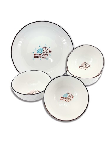 英國熊鑽(尚賺)點心四碗一盤