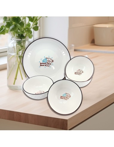 英國熊鑽(尚賺)點心四碗一盤