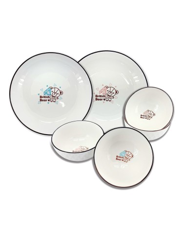 英國熊鑽(尚賺)點心四碗二盤