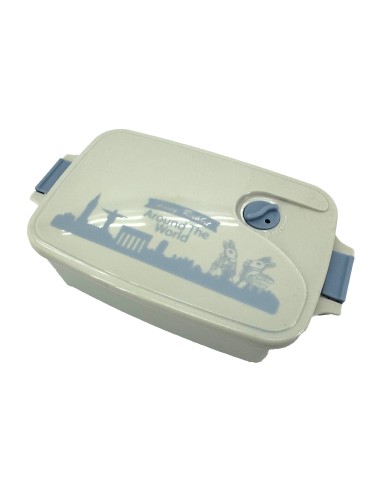 安妮兔台製便當盒-灰