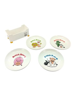 英國熊圓盤九件套-盒裝 2