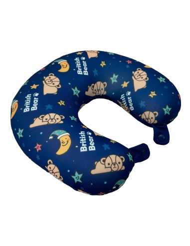 英國熊三用翻轉頸枕