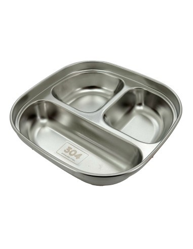 英國熊開心三格提把便當盒