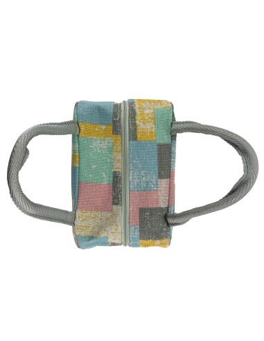 和風手提保溫保冷袋-彩色方塊