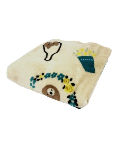 法國兔法蘭絨毯-花園150x180CM(盒)