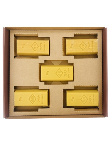 炭錢皂禮盒-5入 (賺錢禮盒)