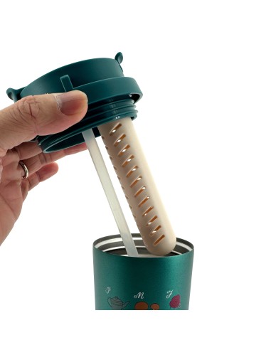 法國兔真空沖泡雙飲杯-500ml