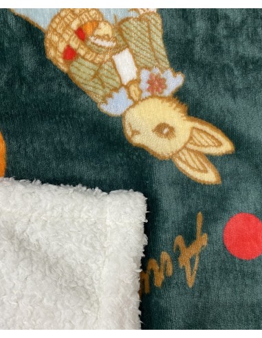 安妮兔羊羔絨複合毯100*150cm