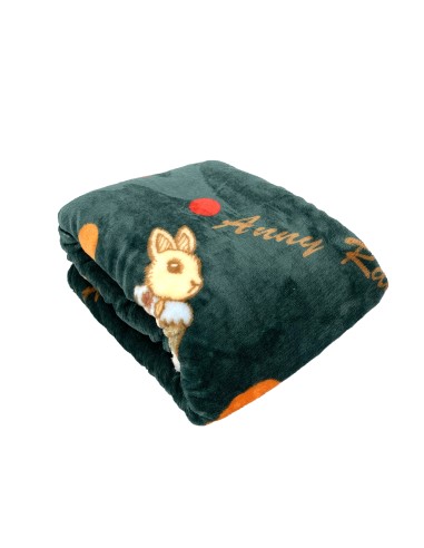 安妮兔羊羔絨複合毯120*160cm