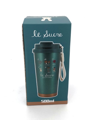 法國兔真空沖泡雙飲杯-500ml