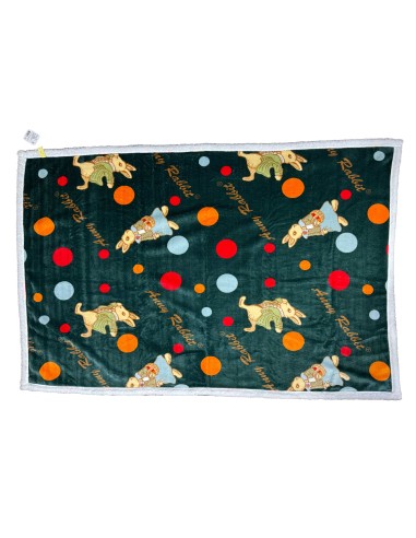 安妮兔羊羔絨複合毯100*150cm