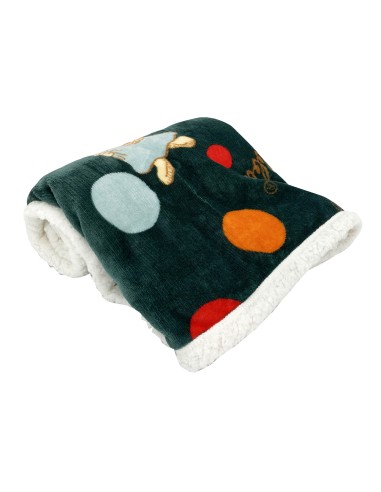 安妮兔羊羔絨複合毯120*160cm