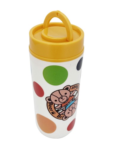 英國熊胖胖玻璃提把杯中瓶880ml