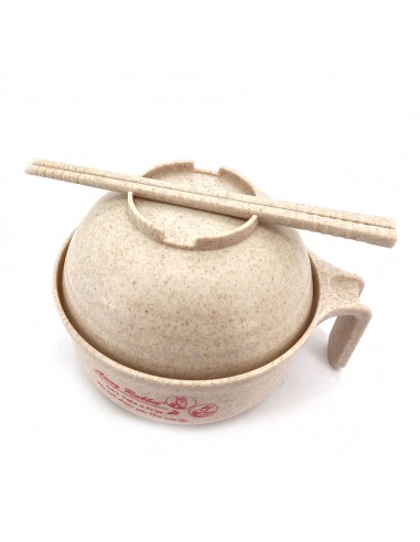 安妮兔小麥稈泡麵碗 4件組