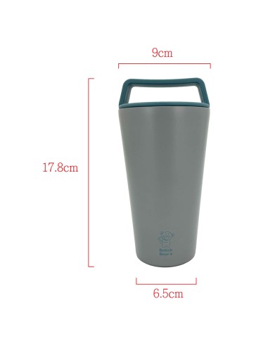 英國熊鑽提把保溫杯-480ml