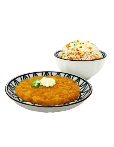 松村窯手繪圖騰6碗2盤