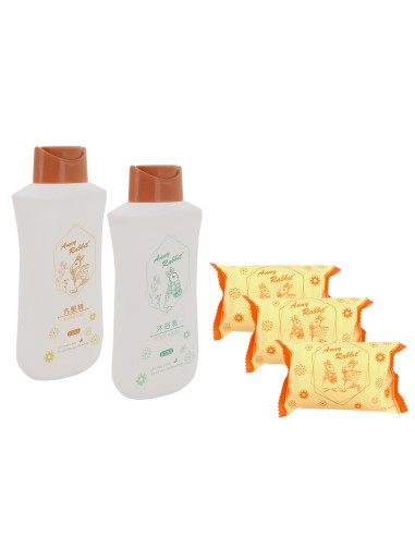 安妮兔1洗1沐3皂-花漾