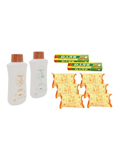 安妮兔1洗1沐6皂2小牙