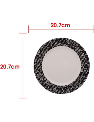 下午茶8吋盤-2入