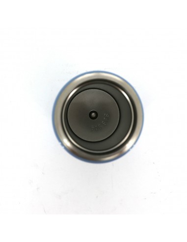 歐普蘭兔日式彈蓋真空瓶440ml-藍