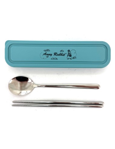 安妮兔餐具二件組-晴天(OPP)