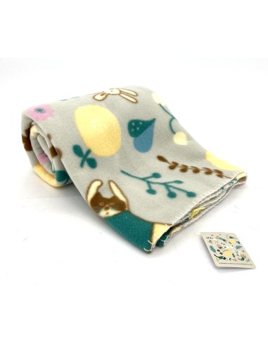 法國兔冷氣毯90x150cm-綠茵(盒裝)