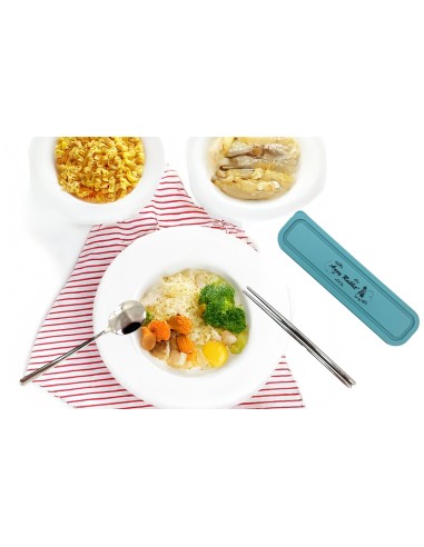 安妮兔餐具二件組-晴天(OPP)