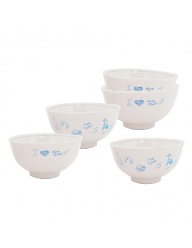 安妮兔4.5"復古碗5入組