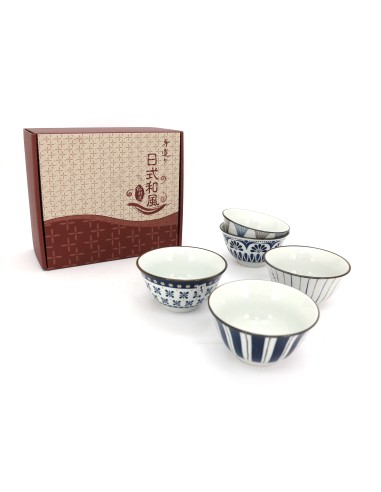 松村窯手造翻邊5碗