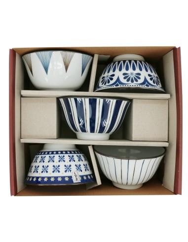 松村窯手造翻邊5碗