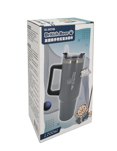 英國熊手把巨型冰霸杯1200ml