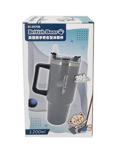 英國熊手把巨型冰霸杯1200ml