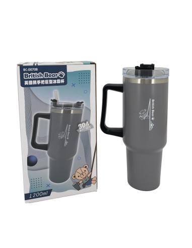 英國熊手把巨型冰霸杯1200ml