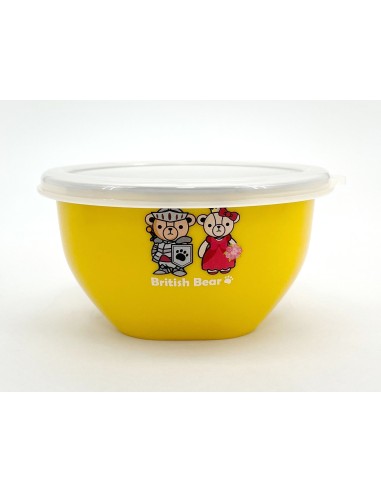 英國熊台製不鏽鋼隔熱蓋碗(盒裝)