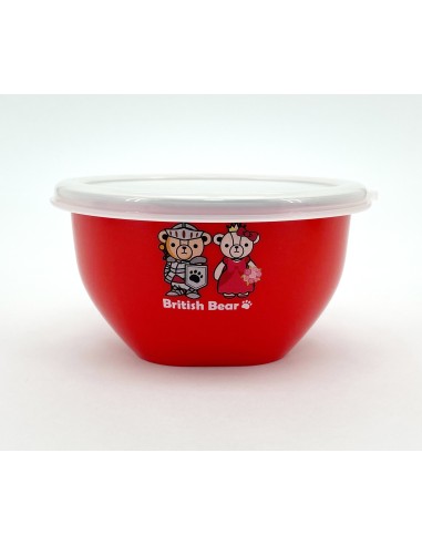 英國熊台製不鏽鋼隔熱蓋碗(盒裝)