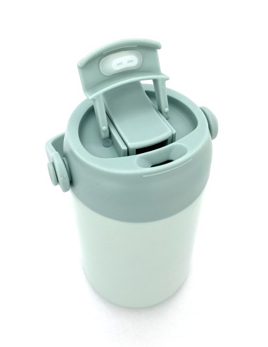 法國兔提把陶瓷雙飲保溫杯-520ML