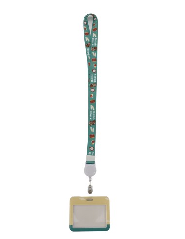 英國熊橫式伸縮票卡夾組