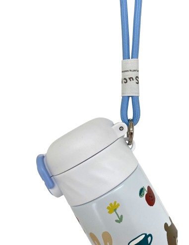 法國兔雙飲彈蓋真空瓶-420ML