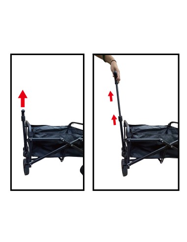 英國熊越野可拆解摺疊大推車-35L