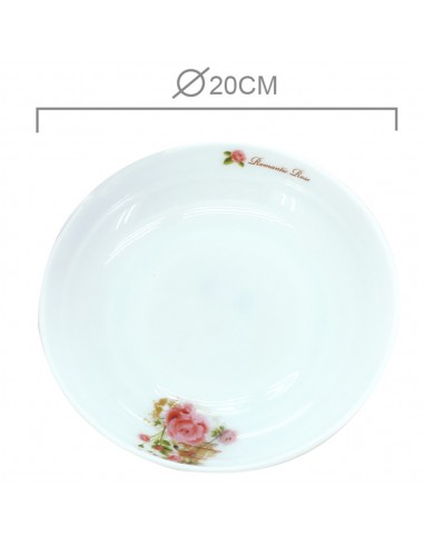 安妮兔玫瑰8"強化菜盤-1入