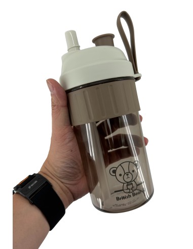 英國熊QQ吸管隨身杯-850ml