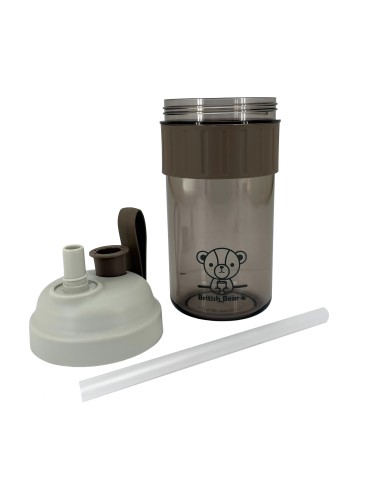 英國熊QQ吸管隨身杯-850ml