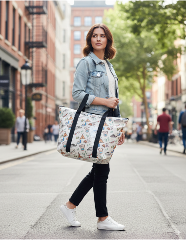 英國熊大型衣保袋