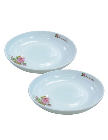 安妮兔玫瑰8"強化菜盤-2入