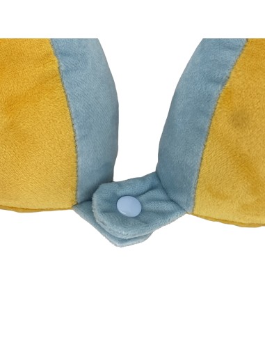 英國熊甜甜圈造型頸枕-帽子款