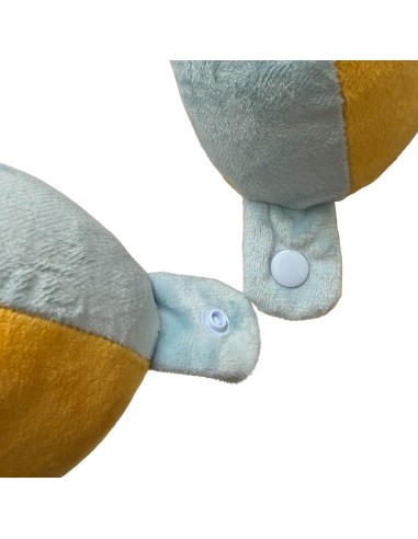 英國熊甜甜圈造型頸枕-帽子款