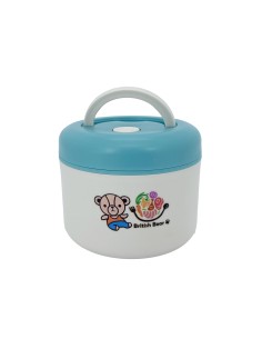 英國熊手提便當盒-不鏽鋼580ML 2