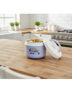 安妮兔手提便當盒-玻璃500ML